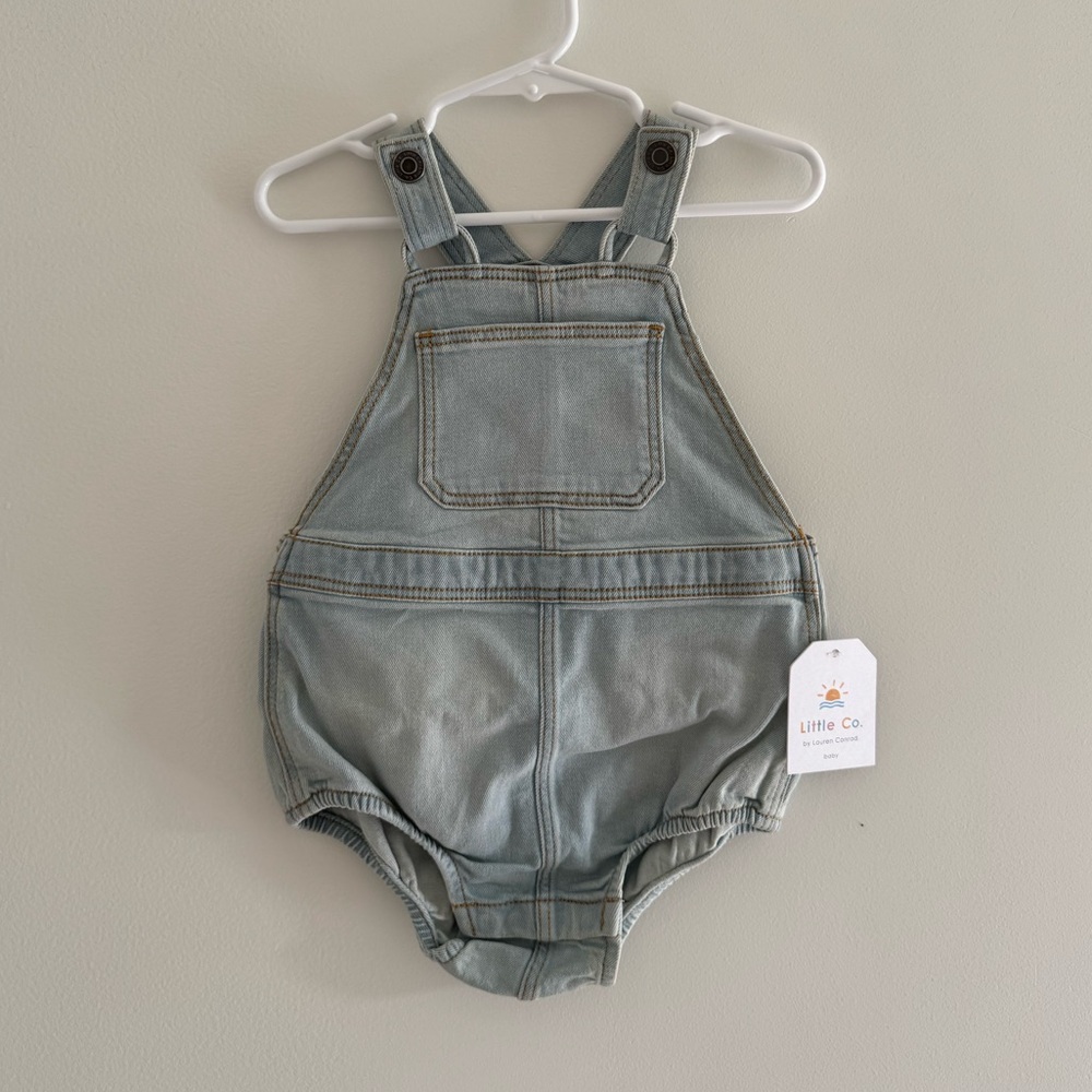 Baby Little Co. by Lauren Conrad Denim Bubble Overalls in Size 18 Months